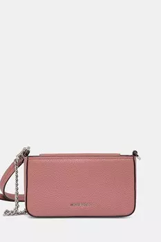 Кожаная сумка Michael Michael Kors, оранжевый