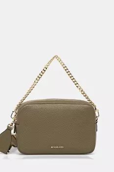 Кожаная сумка Michael Michael Kors, зеленый