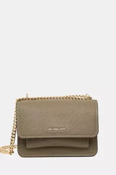 Кожаная сумка Michael Michael Kors, зеленый