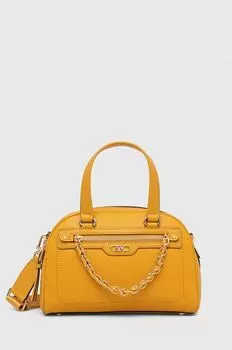 Кожаная сумка MICHAEL Michael Kors, желтый