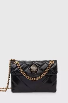 Кожаная сумка MINI KENSINGTON E Kurt Geiger London, черный
