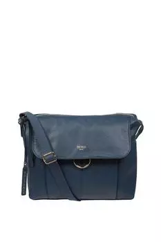 Кожаная сумка на плечо 'Chancery' Cultured London, синий