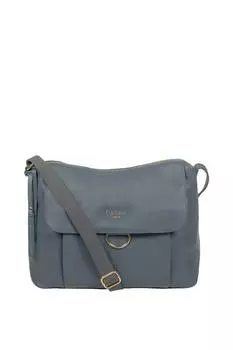 Кожаная сумка на плечо 'Chancery' Cultured London, синий