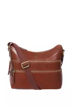 Кожаная сумка на плечо 'Грузия' Conkca London, коричневый