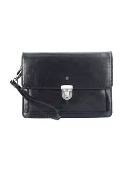 Кожаная сумка на руку Toscana 24,5 см Esquire, черный