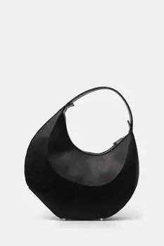 Кожаная сумка Patrizia Pepe, черный