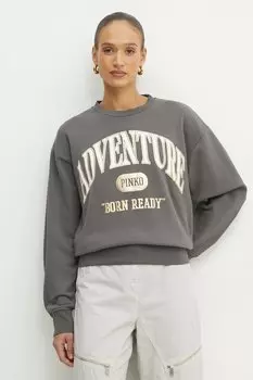 Кожаная сумка Pinko, черный