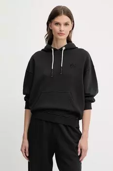 Кожаная сумка Pinko, коричневый