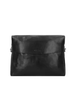 Кожаная сумка Raboison 40 см HAROLD'S, черный