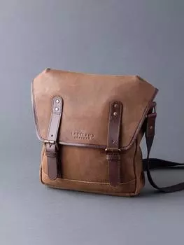 Кожаная сумка-репортер 'Hawksdale' Lakeland Leather, коричневый