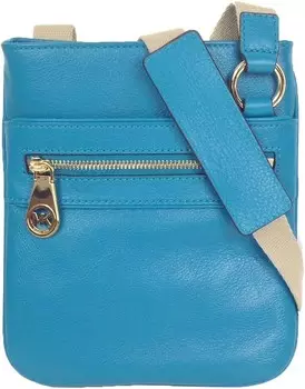 Кожаная сумка-рюкзак через плечо Michael Kors Jamesport, цвет Tile Blue