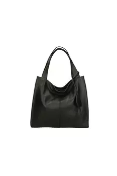 Кожаная сумка с фиксированными ремнями Gave Lux, черный