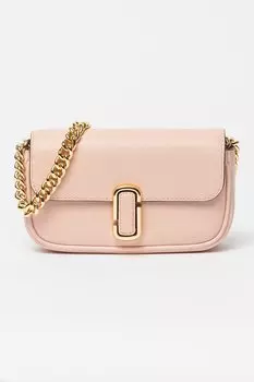 Кожаная сумка с клапаном Marc Jacobs, оранжевый