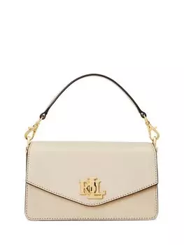 Кожаная сумка-саквояж Lauren Tayler 19 Ralph Lauren, исследовательский песок
