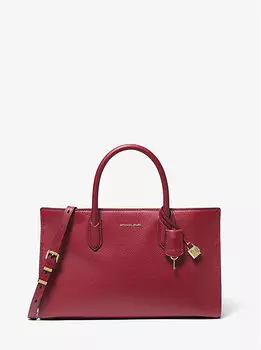 Кожаная сумка Scarlett Medium Michael Kors, красный