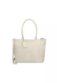Кожаная сумка-шоппер Cool Colbie 37 см BURKELY, цвет Chalk White
