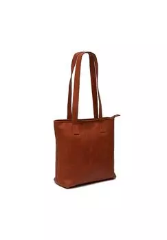Кожаная сумка-шоппер Florida 27 см The Chesterfield Brand, цвет Cognac