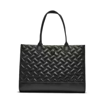 Кожаная сумка-шоппер Kensington Kurt Geiger, черный