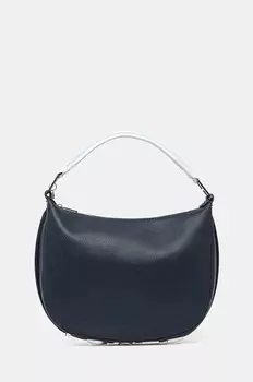 Кожаная сумка Silvian Heach SPACCANAPOLI, темно-синий