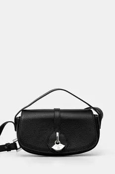 Кожаная сумка Silvian Heach TOLEDO, черный