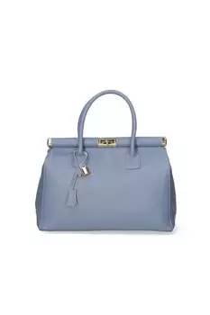 Кожаная сумка со съемным ремнем через плечо Gave Lux, синий