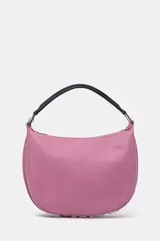 Кожаная сумка SPACCANAPOLI Silvian Heach, розовый