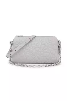 Кожаная сумка Tous, серый