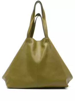 Кожаная сумка-тоут AMI Paris