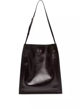 Кожаная сумка-тоут Bally Beckett, коричневый