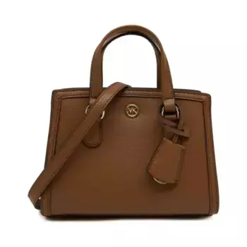 Кожаная сумка-тоут Chantel Michael Kors, коричневый