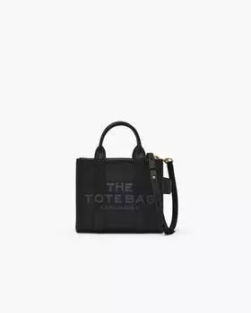 Кожаная сумка-тоут через плечо Marc Jacobs, черный