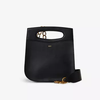 Кожаная сумка-тоут Cheri Soeur, черный