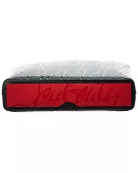 Кожаная сумка-тоут Christian Louboutin Cabata, черный