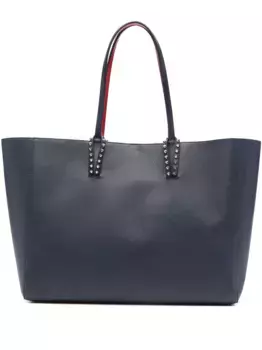 Кожаная сумка-тоут Christian Louboutin, синий