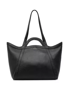 Кожаная сумка-тоут Coccinelle, черный