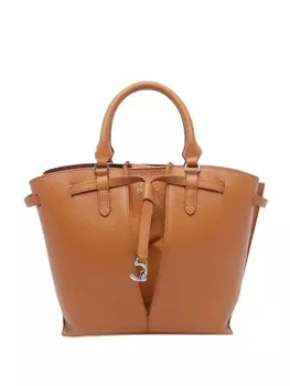 Кожаная сумка-тоут Coccinelle, коричневый