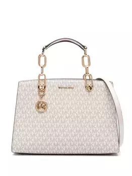Кожаная сумка-тоут Cynthia MICHAEL KORS, нейтральный