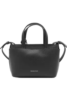 Кожаная сумка-тоут Fabiana Filippi, черный