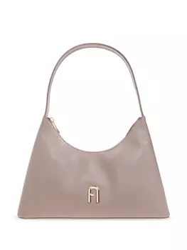 Кожаная сумка-тоут Furla, нейтральный