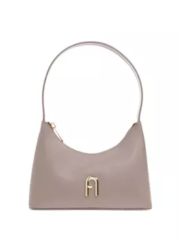 Кожаная сумка-тоут Furla, нейтральный