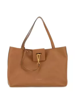 Кожаная сумка-тоут GIANNI CHIARINI, коричневый