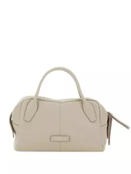 Кожаная сумка-тоут GIANNI CHIARINI, нейтральный
