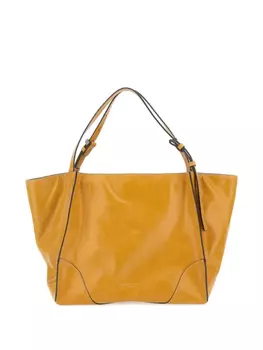 Кожаная сумка-тоут GIANNI CHIARINI, желтый