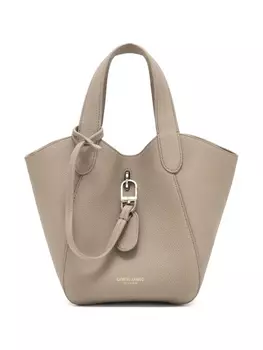 Кожаная сумка-тоут Giorgio Armani, нейтральный