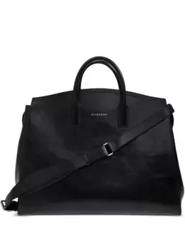 Кожаная сумка-тоут Givenchy, черный