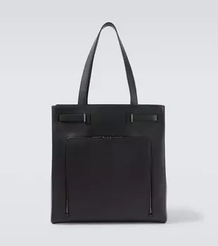 Кожаная сумка-тоут Kypipouch Christian Louboutin, черный