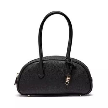 Кожаная сумка-тоут Lulu Michael Kors, черный