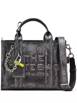 Кожаная сумка-тоут Marc Jacobs, серый