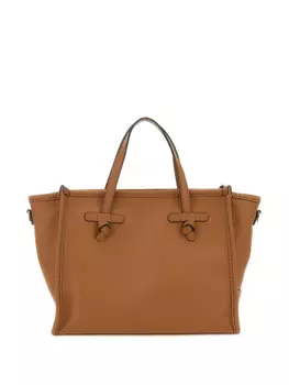 Кожаная сумка-тоут MARCELLA CLUB, коричневый