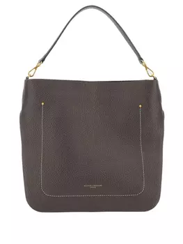 Кожаная сумка-тоут «Ольга» GIANNI CHIARINI, серый